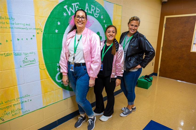 Students dress up for '50s day